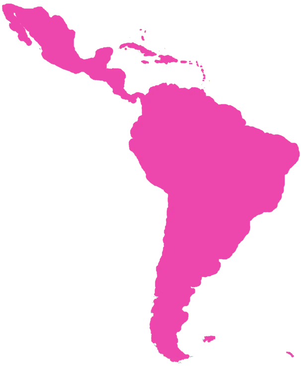 mapa latinoamerica